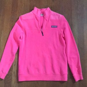 Vineyard vines hot pink shep shirt